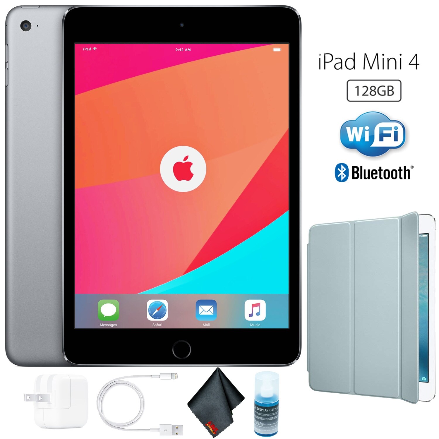 Apple 128gb Ipad Mini 4 Wifi Space Gray Bundle Overstock Apple 128gb Ipad Mini 4 Wifi Space Gray Bundle Overstock