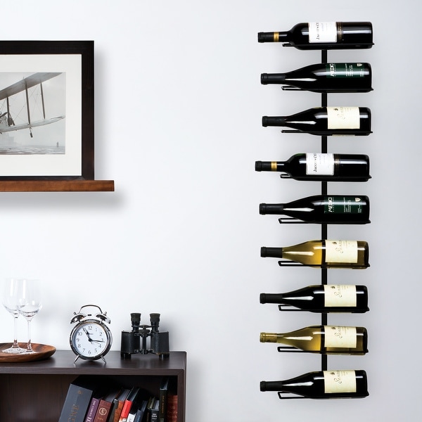 Wall mounted wine rack for sale deals