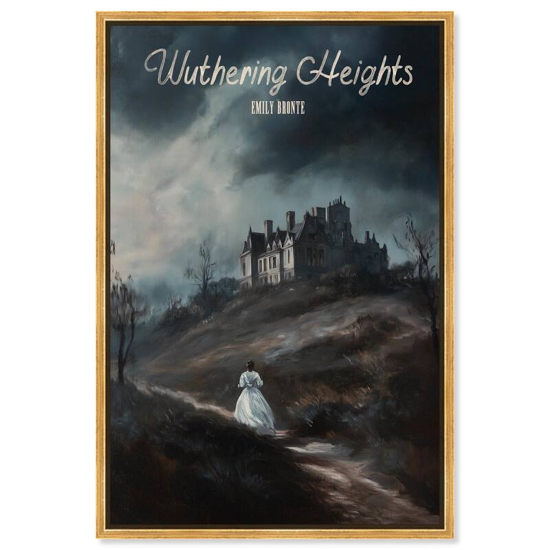 Wuthering Heights Cover Canvas by Art Remedy - Gold - 20" x 30"