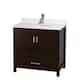 Option Espresso, Chrome Trim, Giotto Quartz Top