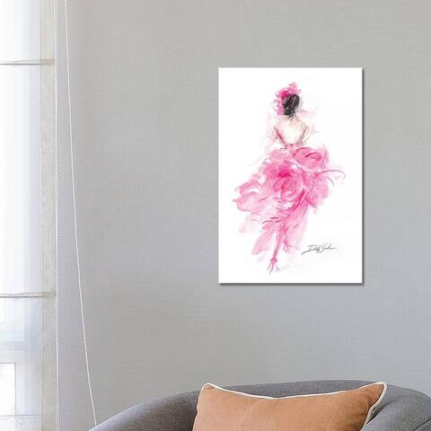 iCanvas "Parisian Pink " by Debi Coules Canvas Print