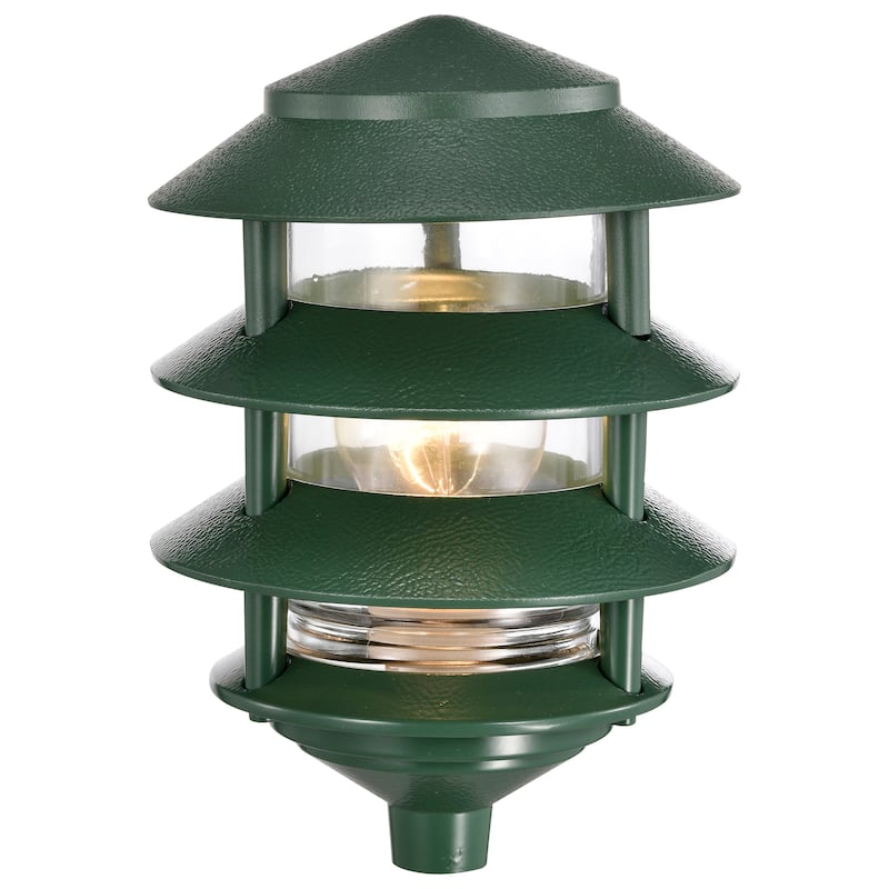 1 Light 3-Louver Pagoda Small Hood