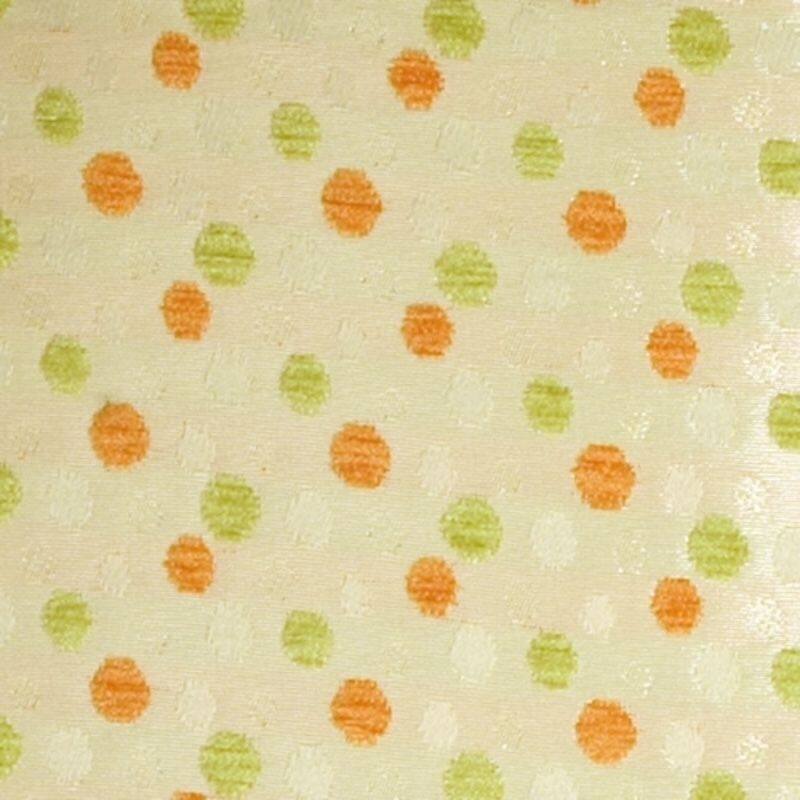 Lots of Dots Cotton 17x17 Throw Pillow with Polyfill Insert