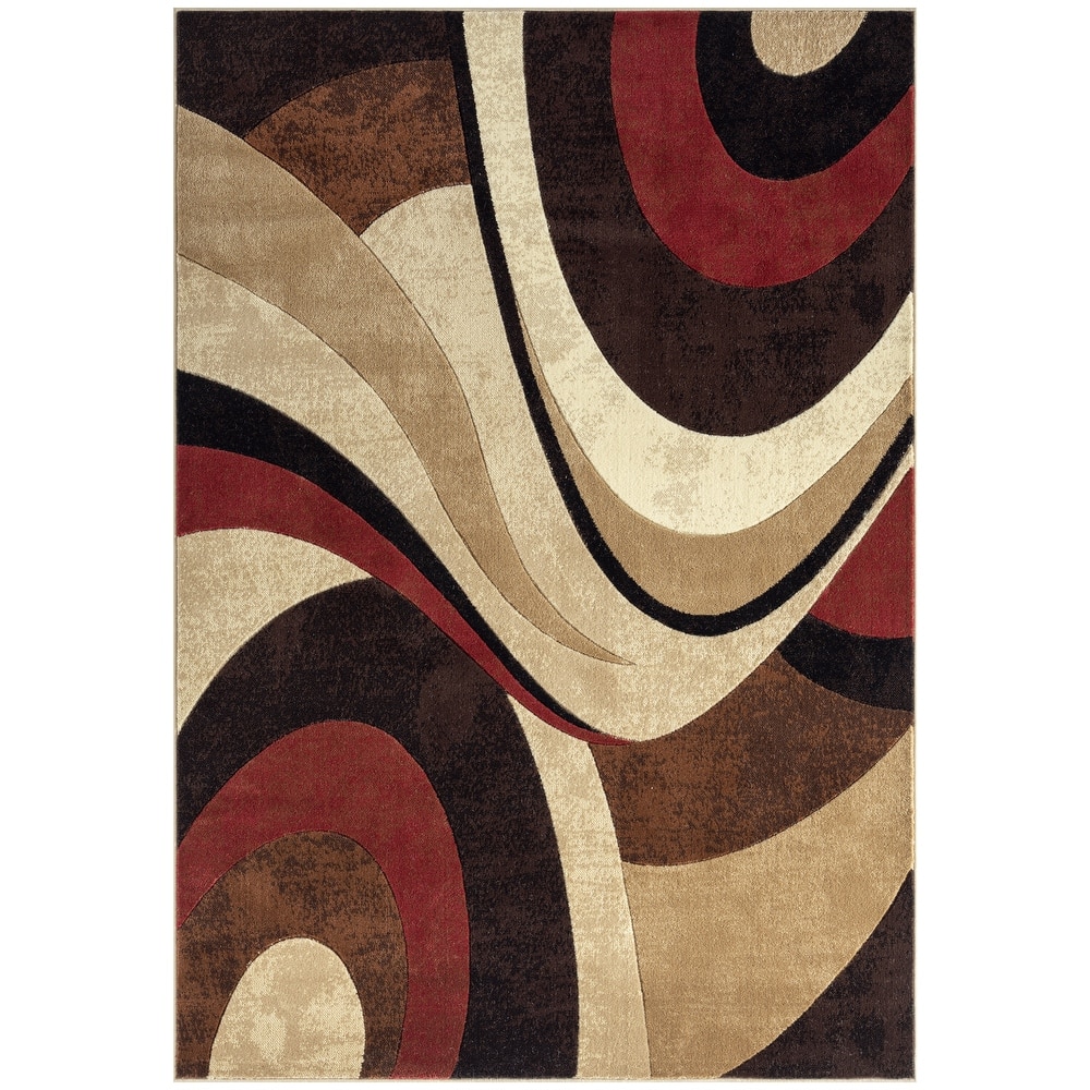 Home Dynamix Tribeca Slade Contemporary Abstract Area Rug