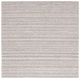 preview thumbnail 57 of 57, SAFAVIEH Handmade Ebony Gentiane Modern Wool Rug 6' Square - Silver/Grey - Square