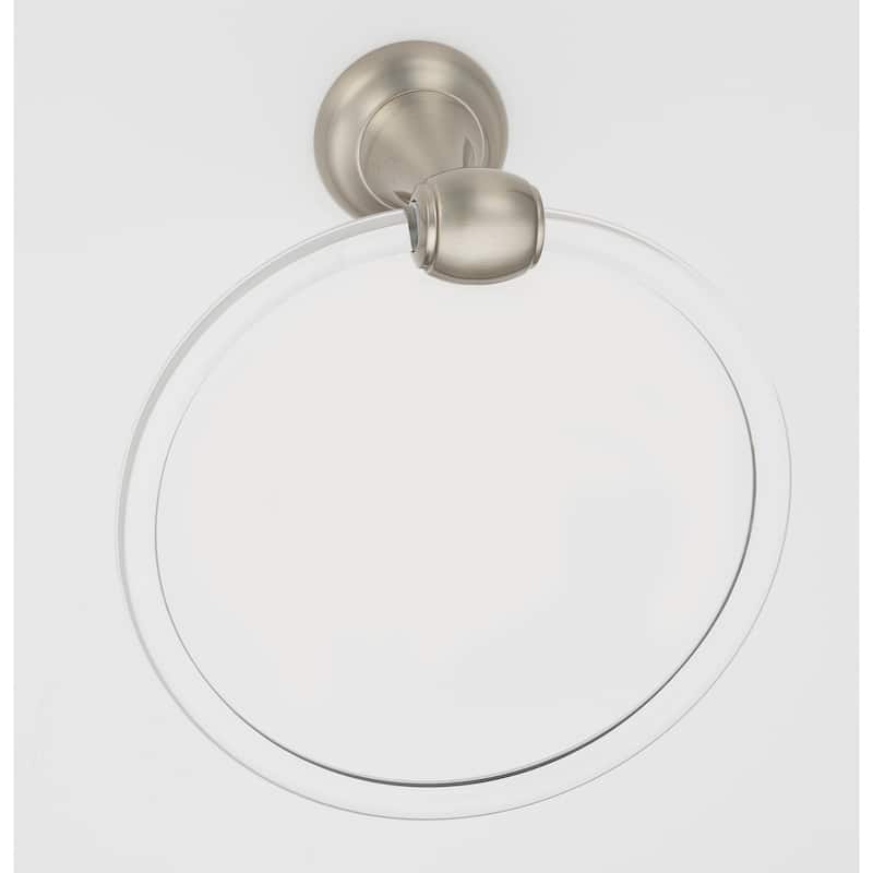 Alno Royale Acrylic 6 Inch Diameter Towel Ring