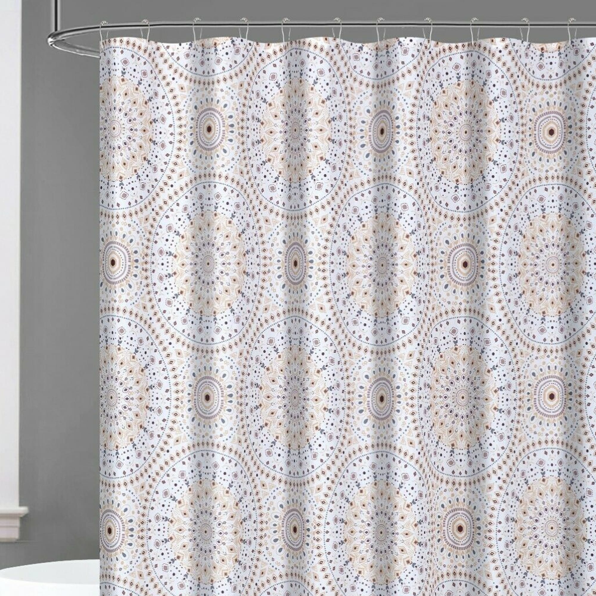Bathroom Window Curtain Hooks Jenna 14pc Bath Set Canvas Shower Curtain 