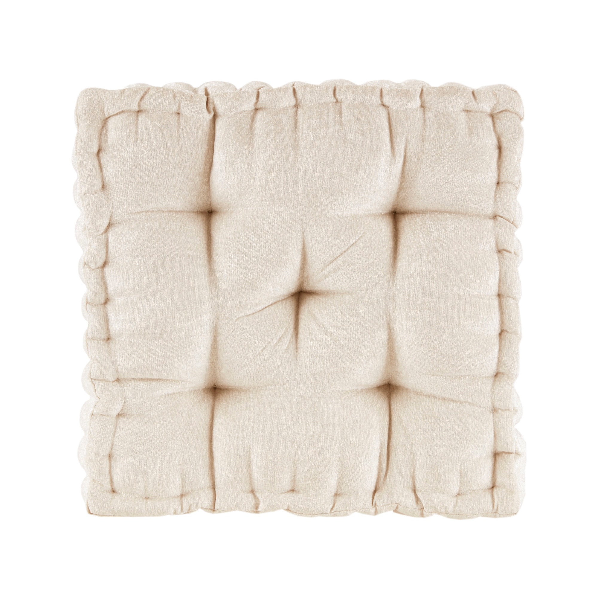 Intelligent Design Azza Poly Chenille Square Floor Pillow Cushion