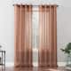 No. 918 Emily Voile Sheer Grommet Curtain Panel- Single Panel