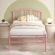 preview thumbnail 7 of 23, VECELO Kids Bed Frame with Headboard & Metal Slat,Twin Size Bed Set of 2