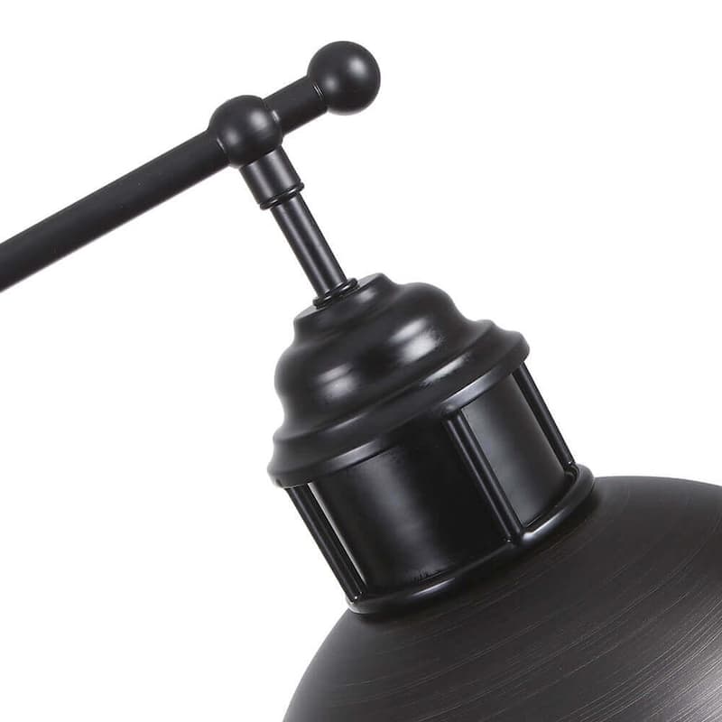 Industrial 3-Light Dome Kitchen Island Pendant - Brushed Black Grey