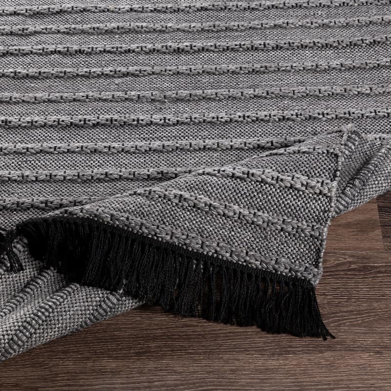 Surya Gossett Handmade Indoor / Outdoor Nordic Area Rug