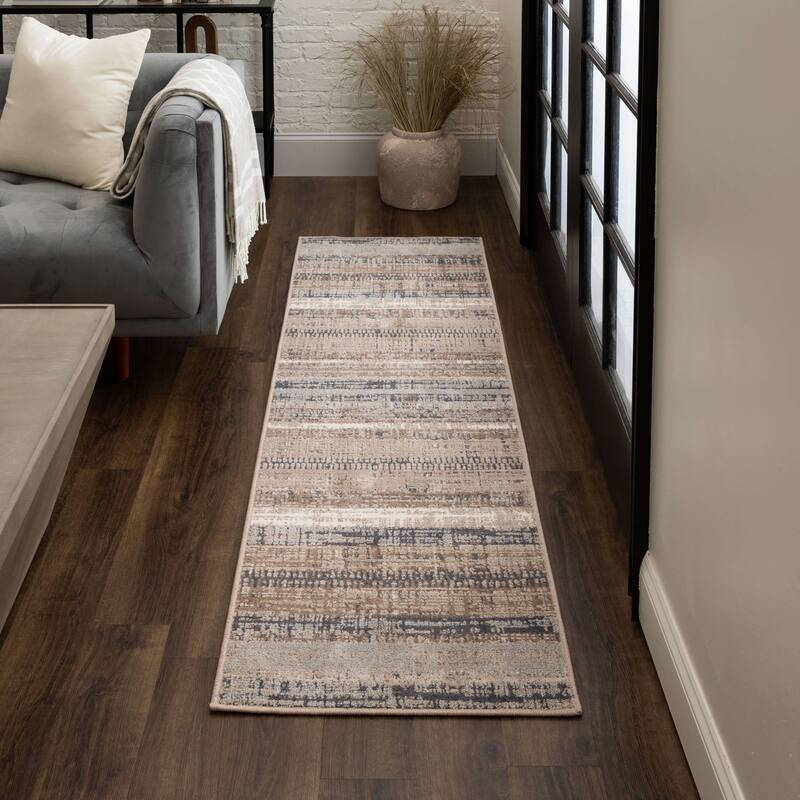 Mohawk Home Payette Abstract Stripe Area Rug