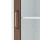 preview thumbnail 6 of 5, Teamson Home Tyler Modern Wooden Linen Tower Cabinet, Walnut and White