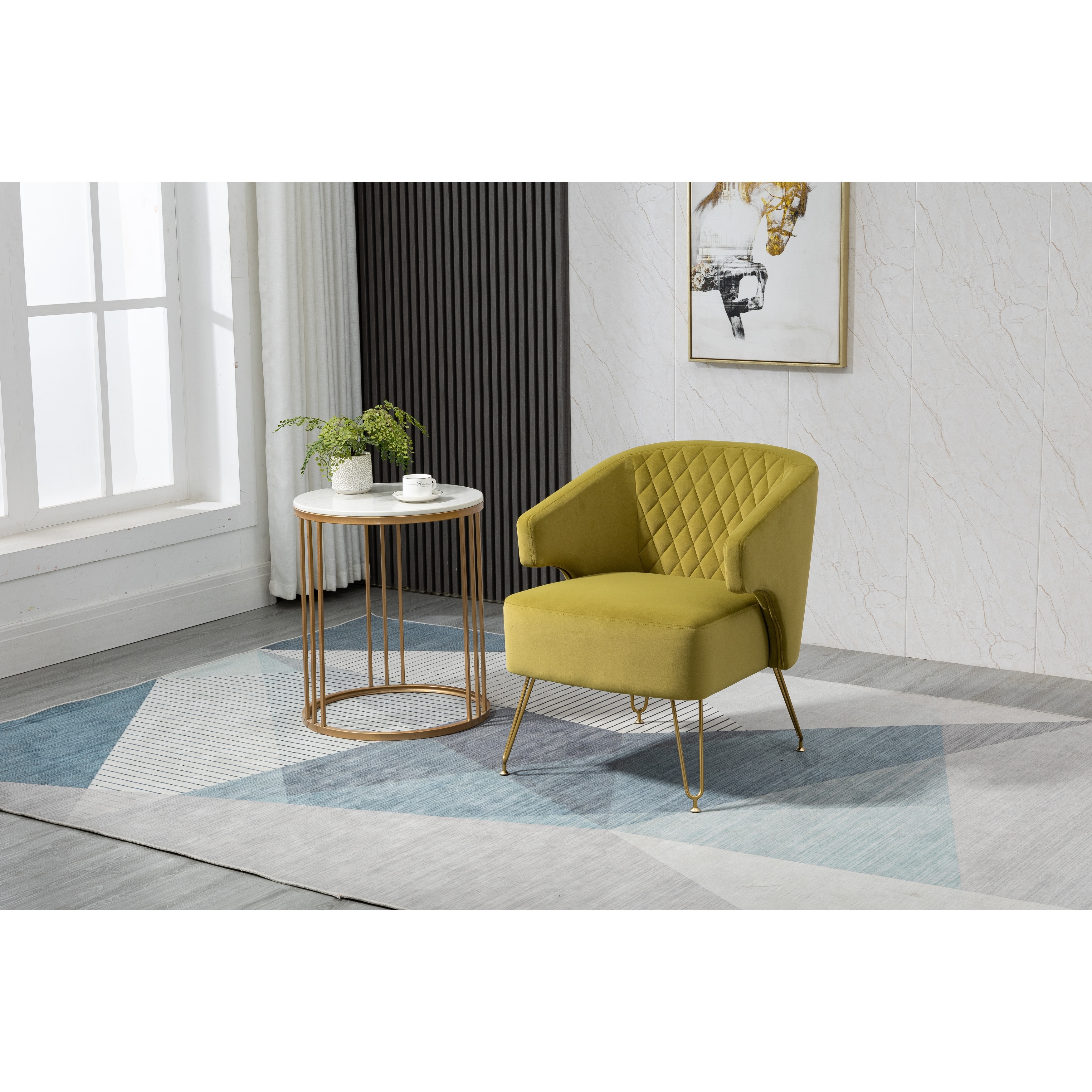 Comfortable outlet velvet chair