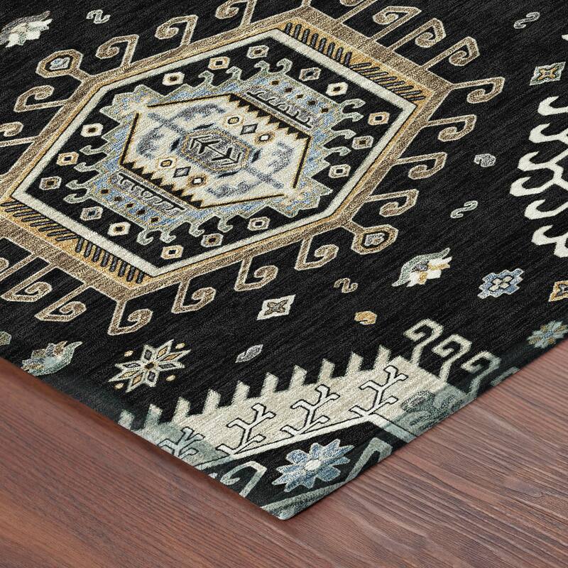 Machine Washable Indoor/ Outdoor Global Akron Chantille Rug