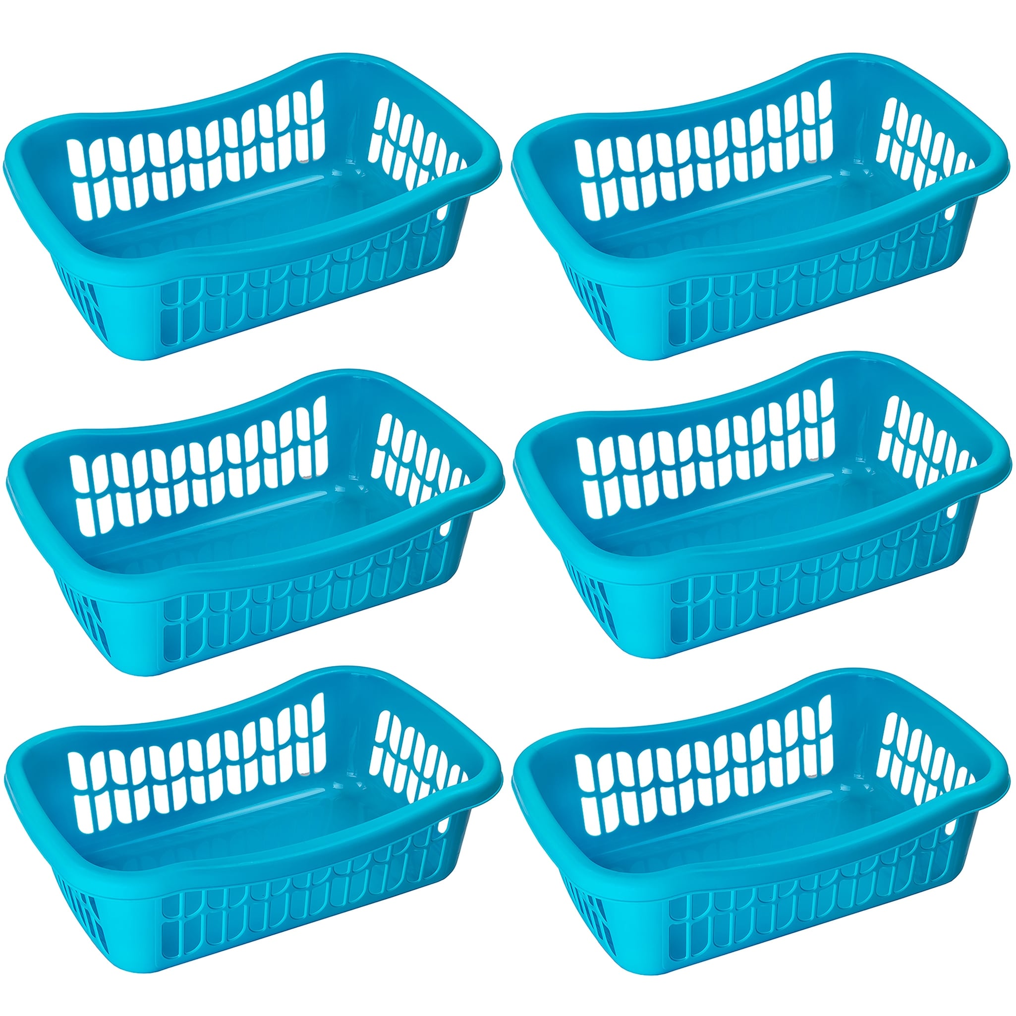Small Plastic Storage Basket for Organizing Kitchen Pantry, Pack of 12 -  Bed Bath & Beyond - 31524928