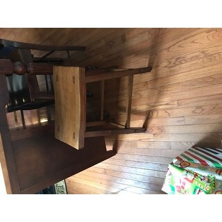 The Gray Barn Vermejo Tobacco Sawhorse Bar Stool