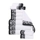 preview thumbnail 43 of 69, Superior Wisteria Cotton Floral Jacquard 12 Piece Bathroom Towel Set