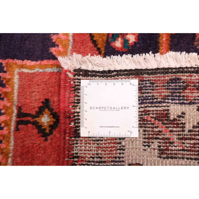 ECARPETGALLERY Hand-knotted Konya Anatolian Dark Navy Wool Rug - 2'10 x 10'1