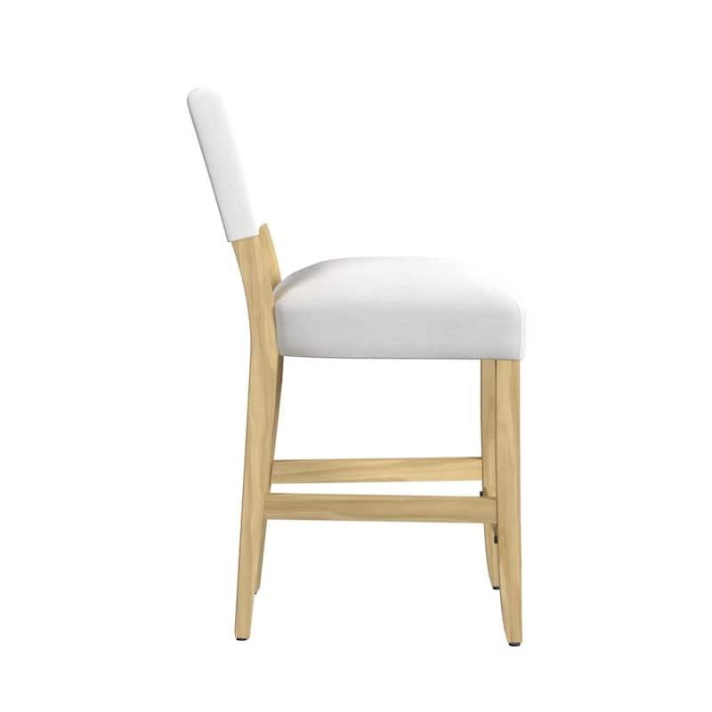 HomePop Open Back Counter Stool