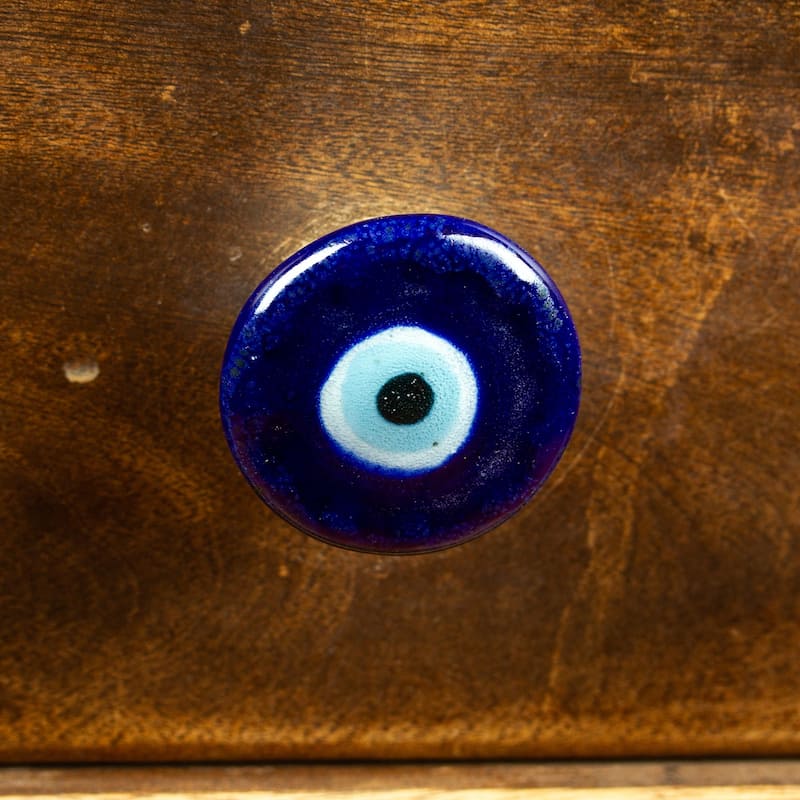 Novica Handmade Deep Glances Ceramic Knobs (Set Of 4)