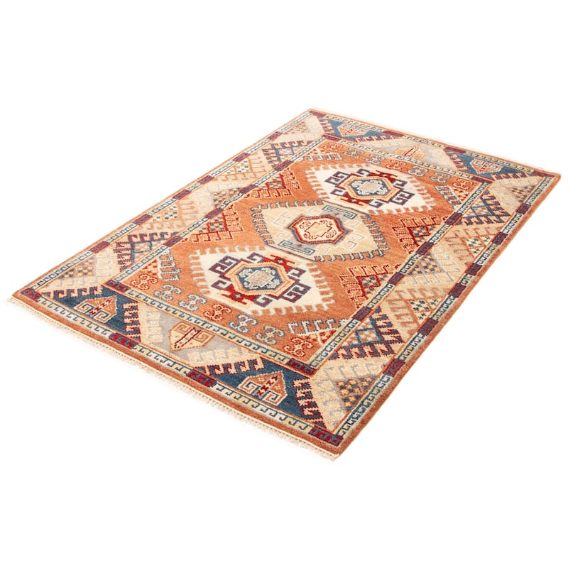 ECARPETGALLERY Hand-knotted Jules Serapi Copper Wool Rug - 5'4 x 7'10