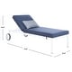preview thumbnail 11 of 9, SAFAVIEH Outdoor Living Yves Sun Lounger - 72.8" W x 27.6" D x 33" H