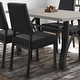preview thumbnail 38 of 43, Amisco Avery Upholstered Dining Chair with Metal Legs