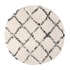 preview thumbnail 14 of 21, nuLOOM Boho Chic Zig Zag Trellis Tassel Shag Rug