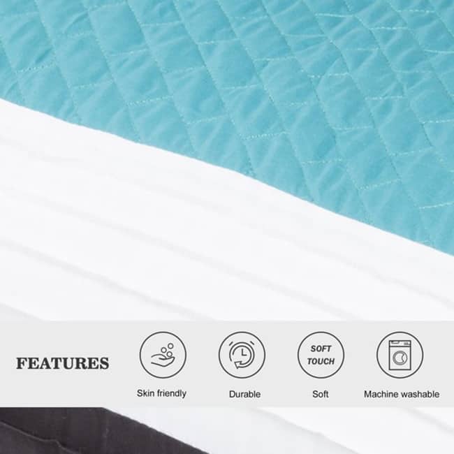 Shatex Bed In A Bag - 7 Piece Luxury Microfiber Striped Bedding Comforter Set - Oversized Bedroom Comforters