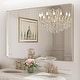preview thumbnail 109 of 141, Apmir Metal Frame Tempered Glass Bathroom Vanity Mirror for Wall, Cloakroom, Bedroom 60" x 40" - Silver