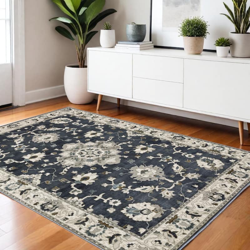 HomeRootsOriental Traditional Runner Area Rug - 64.96' X '45.67' X '0.39