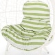 preview thumbnail 17 of 18, Gianni Wicker Teardrop Chair w/Outdoor Cushion by Christopher Knight Home