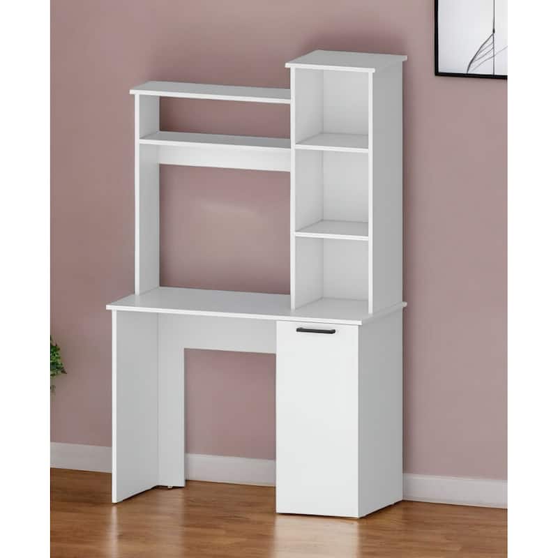 HomeRoots 39" White Computer Desk