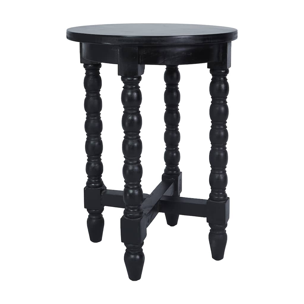 Emily Bobbin Leg Side Table by East at Main