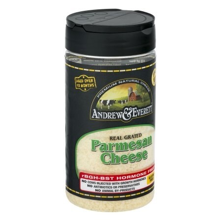 Grated Parmesan Cheese 7 Ounces (Case of 12)