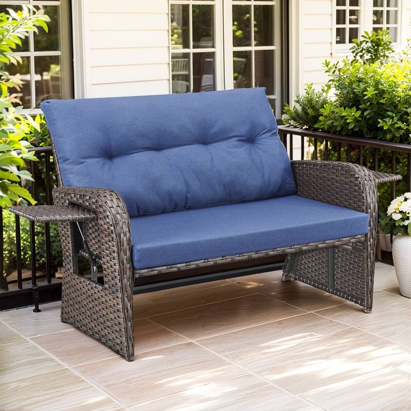 Outdoor Patio Double Lounge Chair without Ottoman