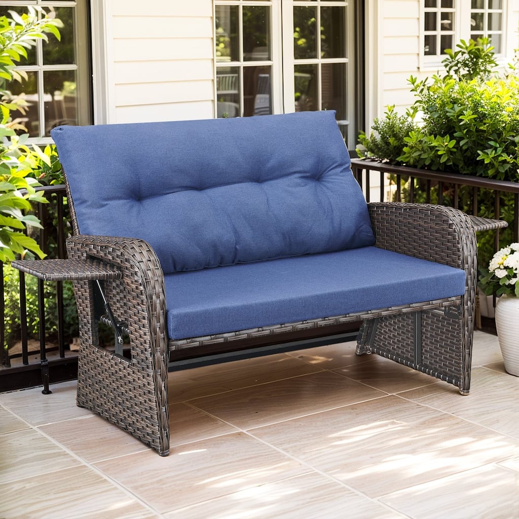 Outdoor Patio Double Lounge Chair without Ottoman
