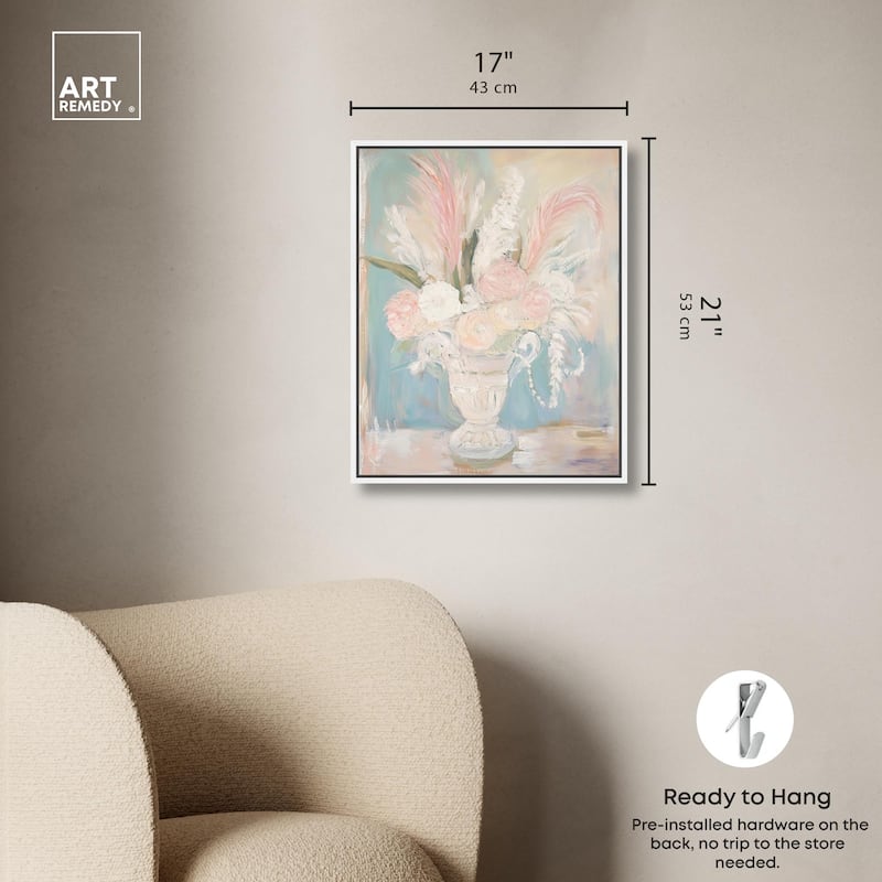 Still Life in Soft Hues I Canvas by Art Remedy