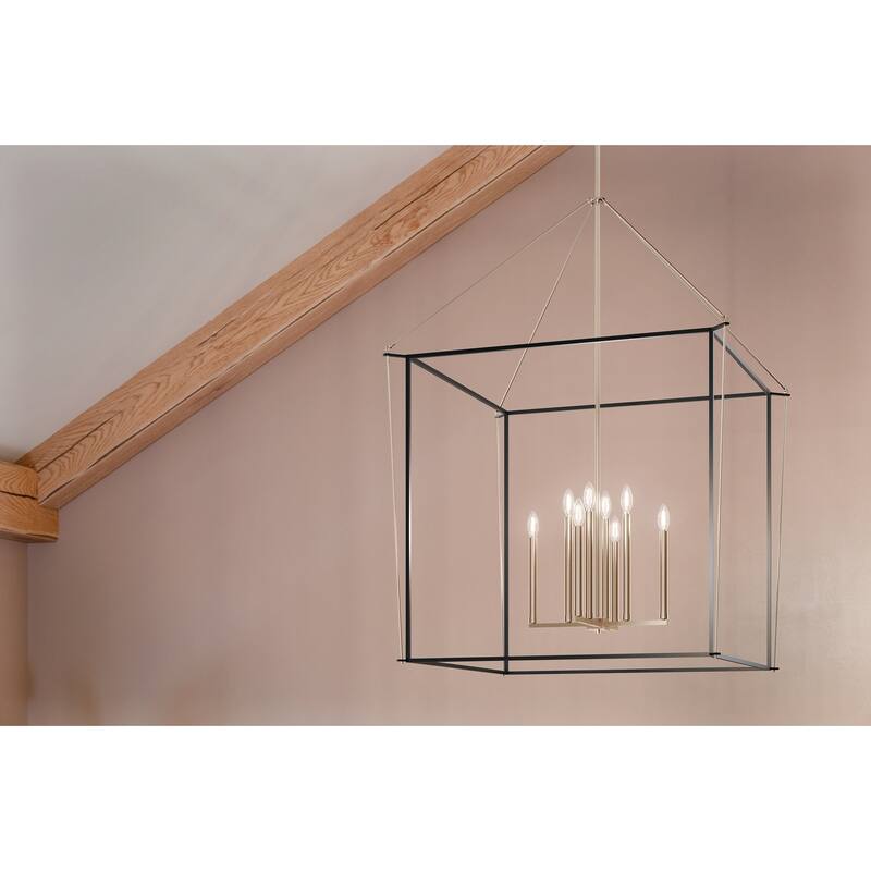 Kichler 52629 Eisley 8 Light 35" Wide Taper Candle Pendant