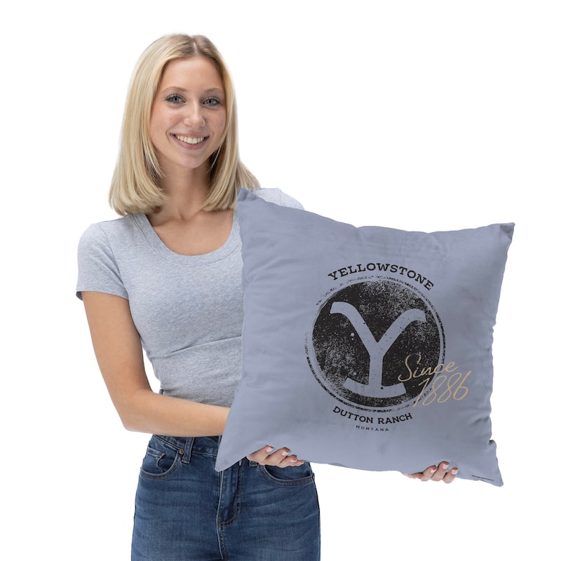 Paramount Yellowstone 18 Inch Throw Pillow