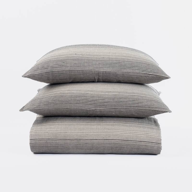 Hugh Linen Duvet Cover, Set