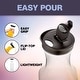preview thumbnail 2 of 22, UMIEN Carafe Pitcher Square – Clear Beverage Carafes with Flip Top Lid, Easy Pour BPA Free Plastic Drink Container, 50 Ounce