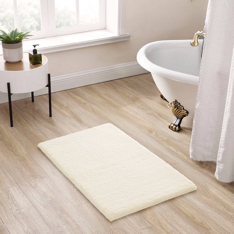 Madison Park Signature Marshmallow Bath Rug