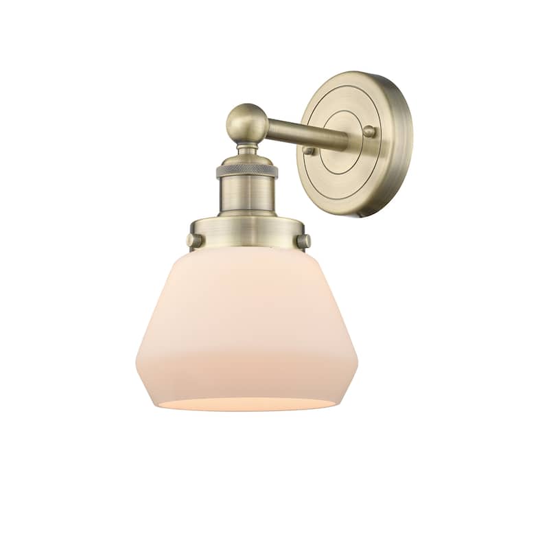 Innovations Lighting 616-1W-10-7 Fulton Sconce Fulton 10" Tall Wall
