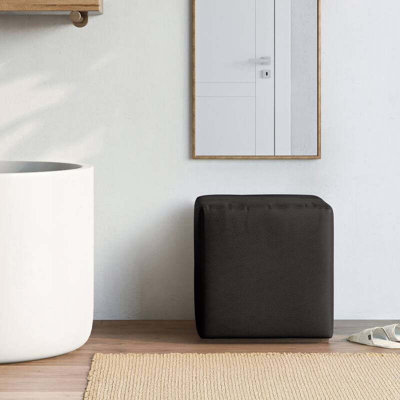 Allan Andrews Universal Cube Ottoman with Slipcover, Avanti Collection