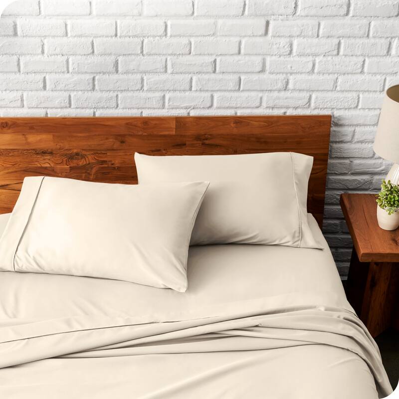 Bare Home Double Brushed Pillowcase Set (Set of 2)