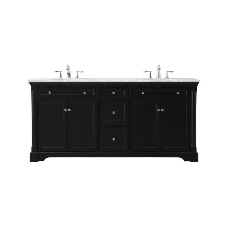 Petal 60 - 72 Inch Double Bathroom Vanity