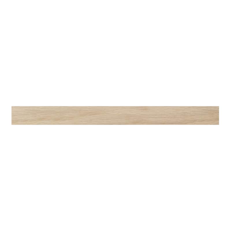 WM129: 7/16-in D x 11/16-in W x 96-in L Americraft Solid Hardwood Stain Grade Shoe Moulding